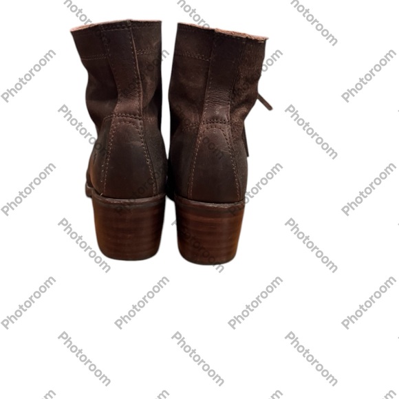 FRYE SABRINA LACE-UP BOOTS SZ 8.5 - Picture 3 of 5